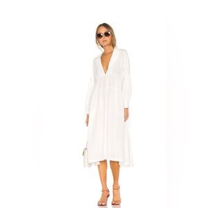 Revolve The Celina Midi Dress in White